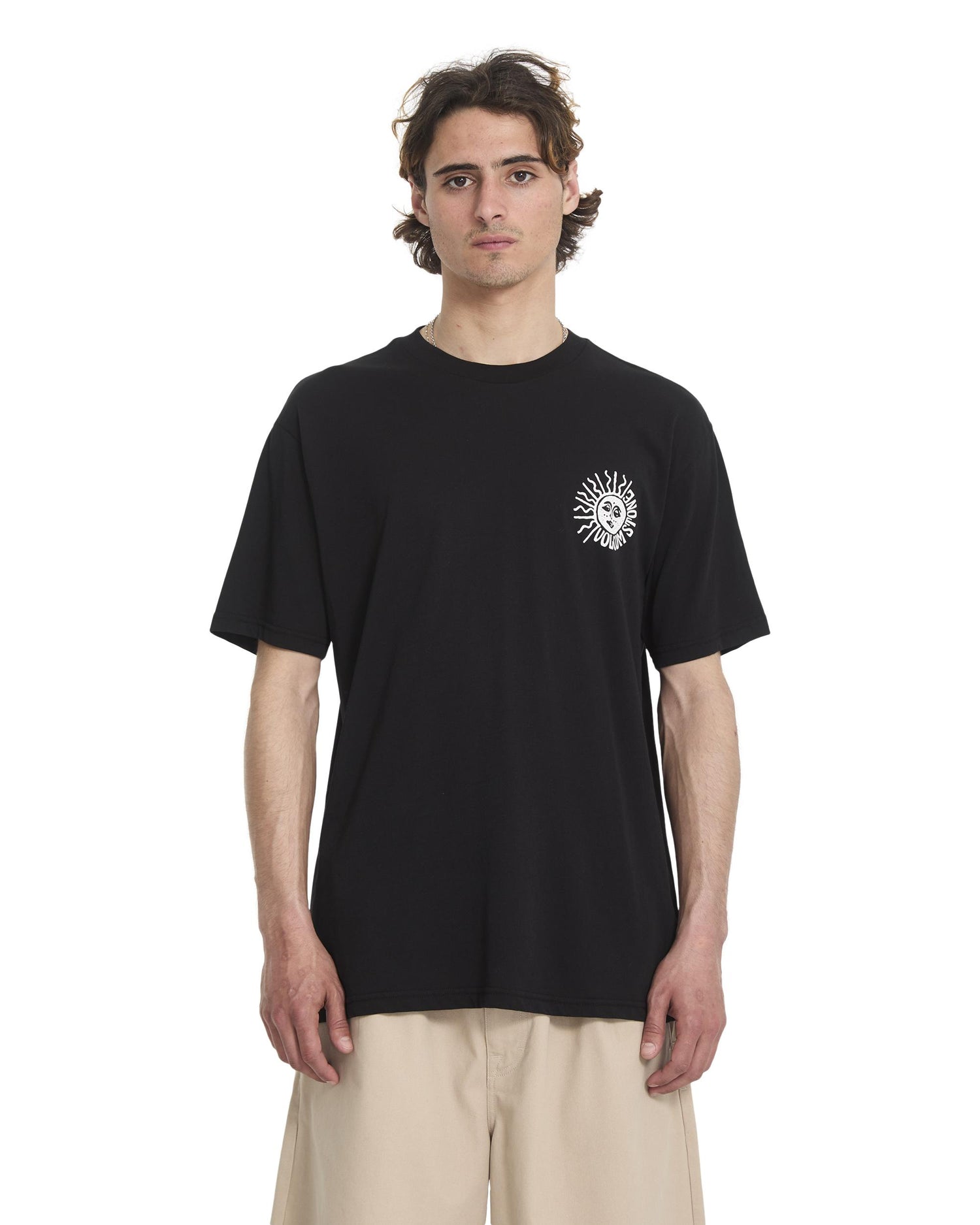 MAZATLAN - T-SHIRT A5012613 _BLK VOLCOM 