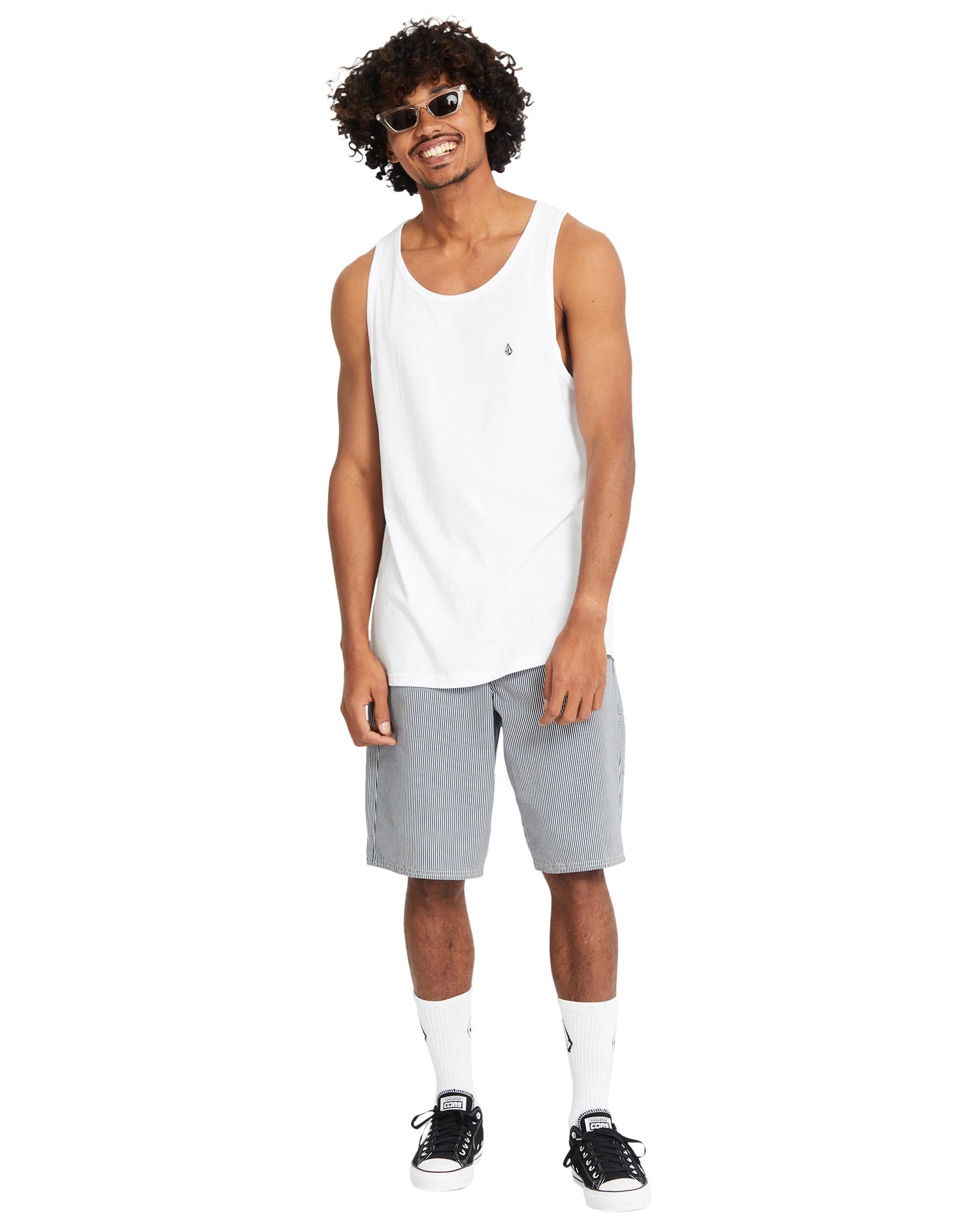 STONE BLANKS - CANOTTA A4512605 _WHT VOLCOM 