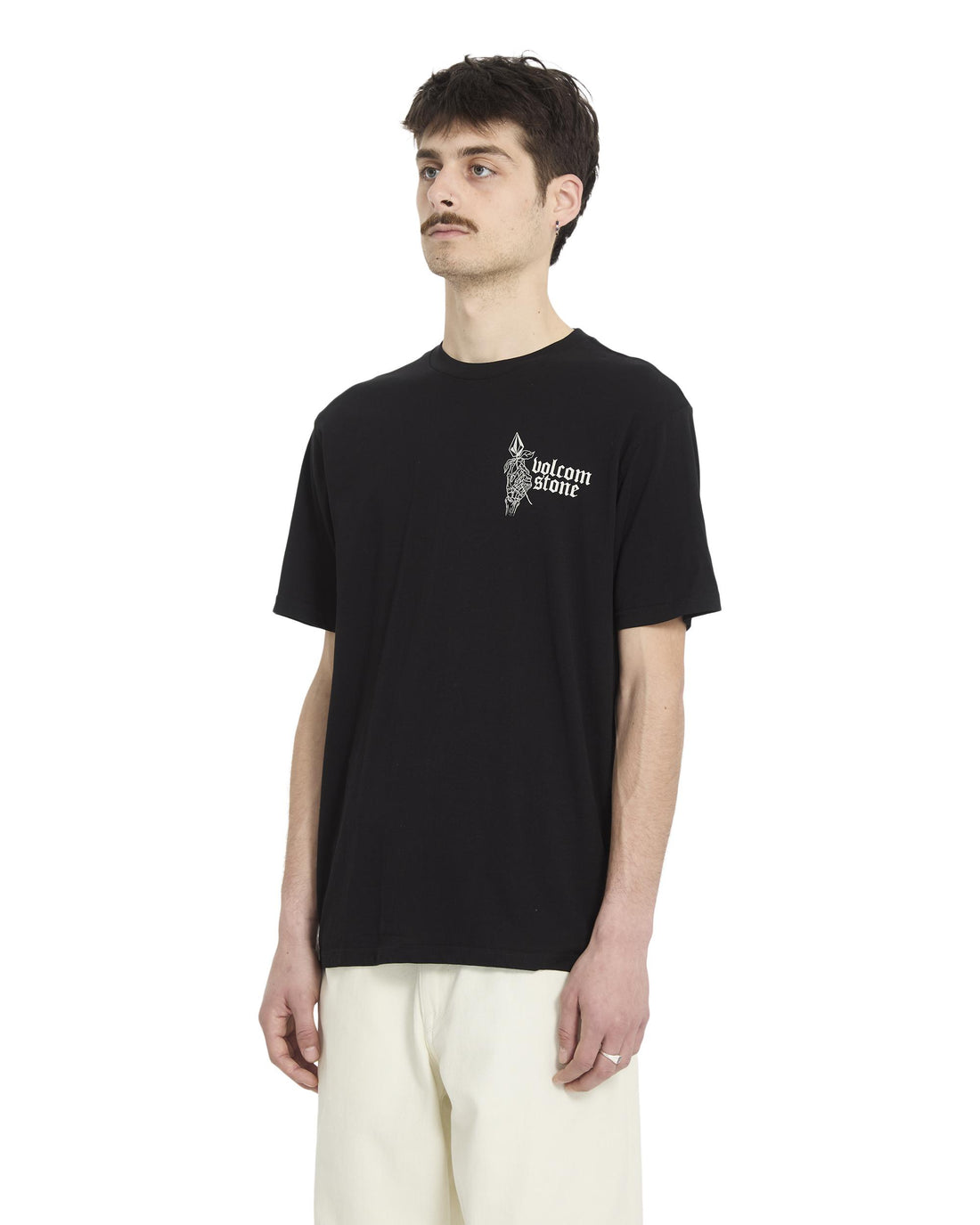 ETERNAL STOKE - T-SHIRT A5012614 _BLK VOLCOM 