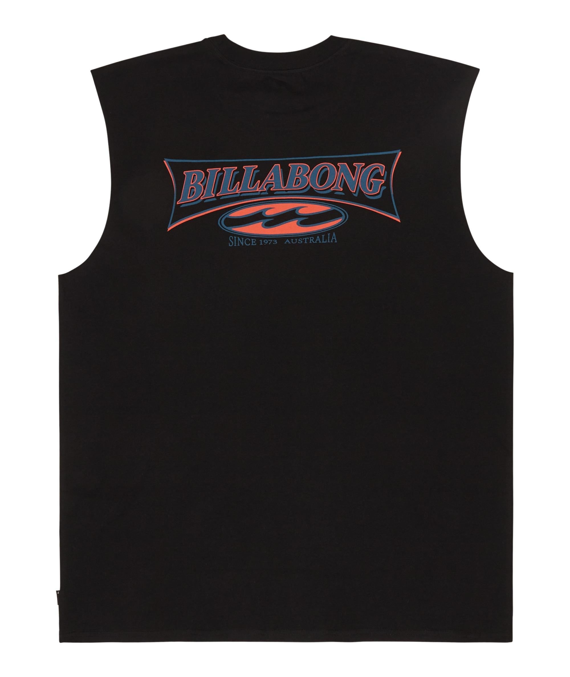 BURLEIGH MU - T-SHIRT EBYZT00491 -BLK BILLABONG 