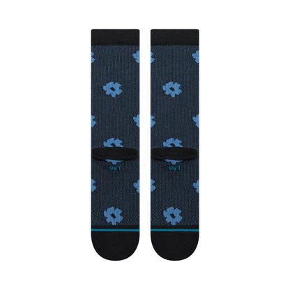 DIGITAL DAISY CREW - CALZE 62US0000825 -BLK STANCE 