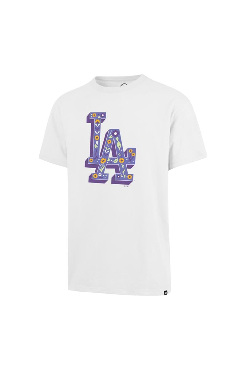 IMPRINT DROP SHOULDER LOS ANGELES DODGERS - T-SHIRT 47-BB012TMYIHQ620791 WW 47 BRAND 