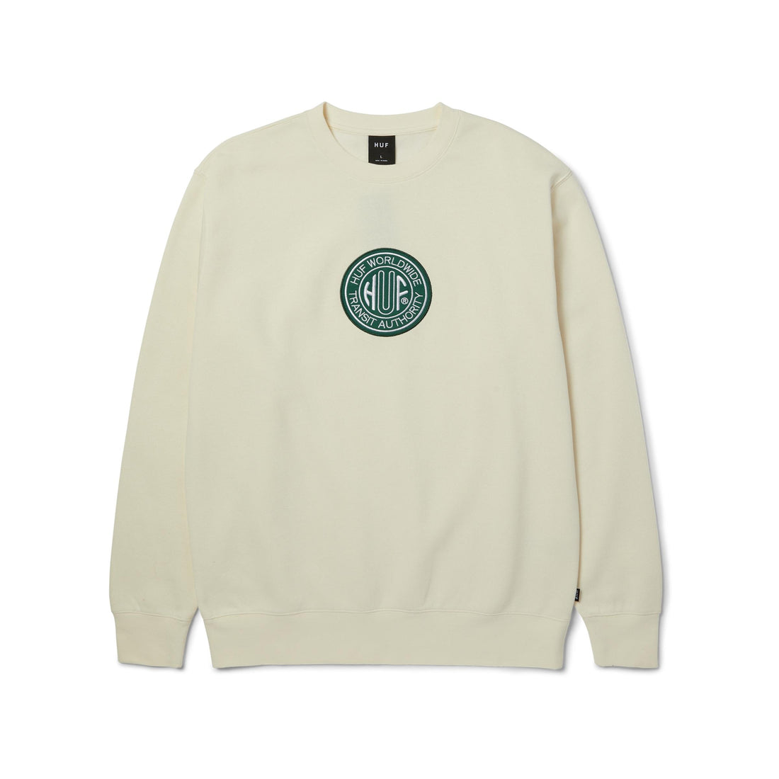 TRANSIT AUTHORITY CREWNECK - FELPA 71MC0001162 -BLECH HUF 