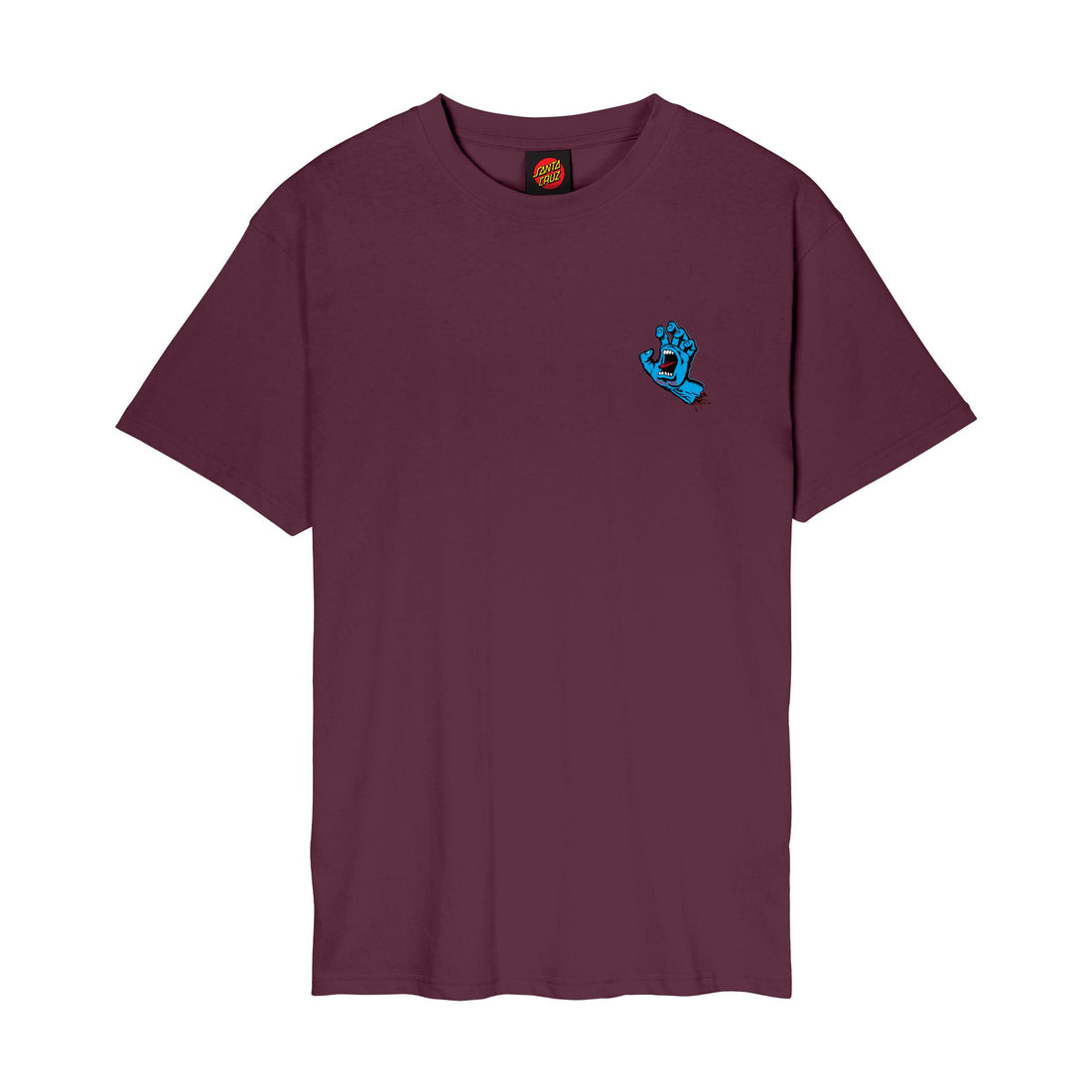 SCREAMING HAND CHEST - T-SHIRT SCA-TEE-12861  SANTA CRUZ 