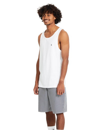 STONE BLANKS - CANOTTA A4512605 _WHT VOLCOM 