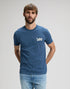 MEDIUM WOBBLY LEE ACADEMY BLUE - T-SHIRT 112376431 . LEE 