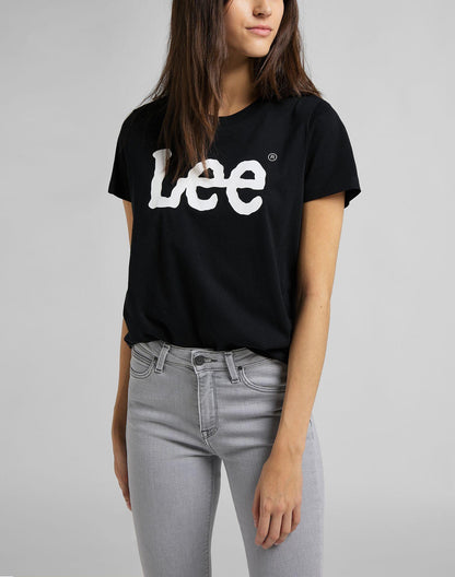 LOGO BLACK - T-SHIRT 112109467 . LEE 