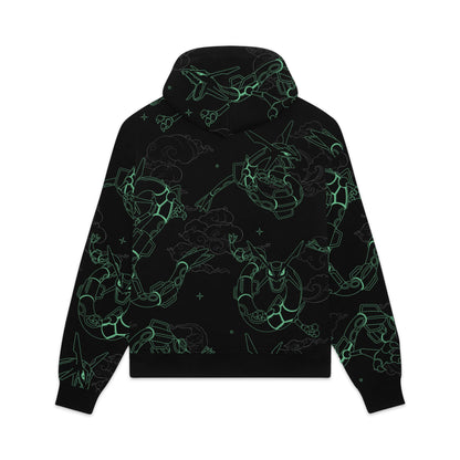 RAYQUAZA PATTERN - FELPA SW1048-GQ -01 DOLLY NOIRE 