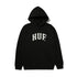 ARCH P/O HOODIE - FELPA 71MC0001161 -BLACK HUF 