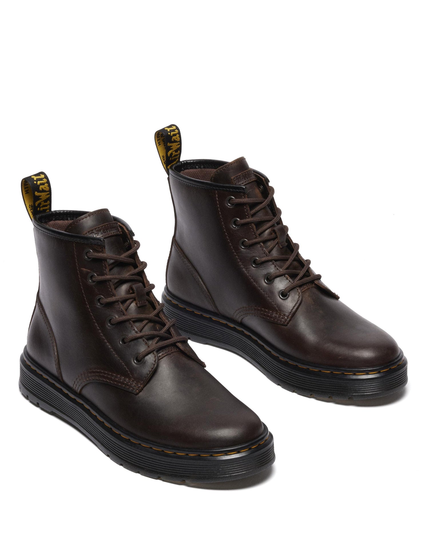 BROOKLINE CHUKKA - CRAZY HORSE - SCARPE 41681200  DR MARTENS 