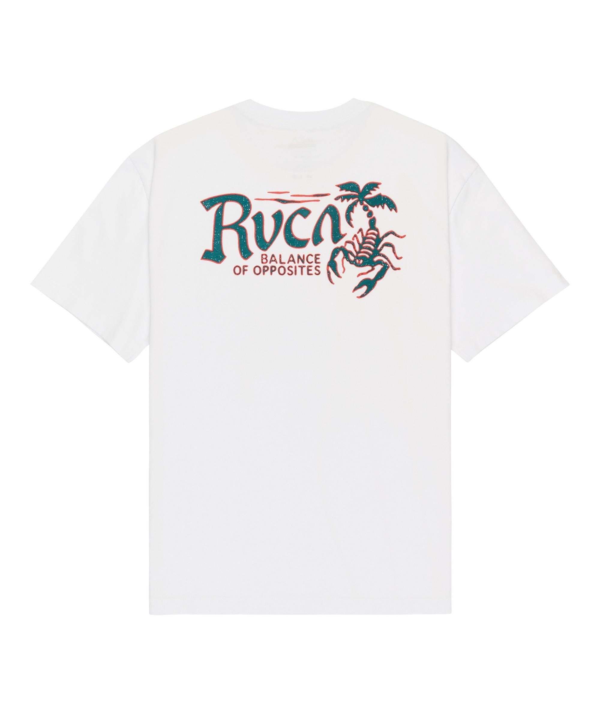 STINGBAY POCKET - T-SHIRT EVYZT00342 -WHT RVCA 