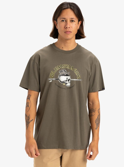 SKULL LINES - T-SHIRT EQYZT08056 -CRE0 QUIKSILVER 