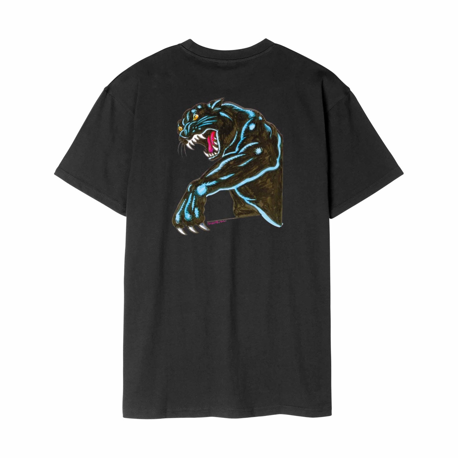 NATAS SKETCH PANTHER - T-SHIRT SCA-TEE-13287 . SANTA CRUZ 