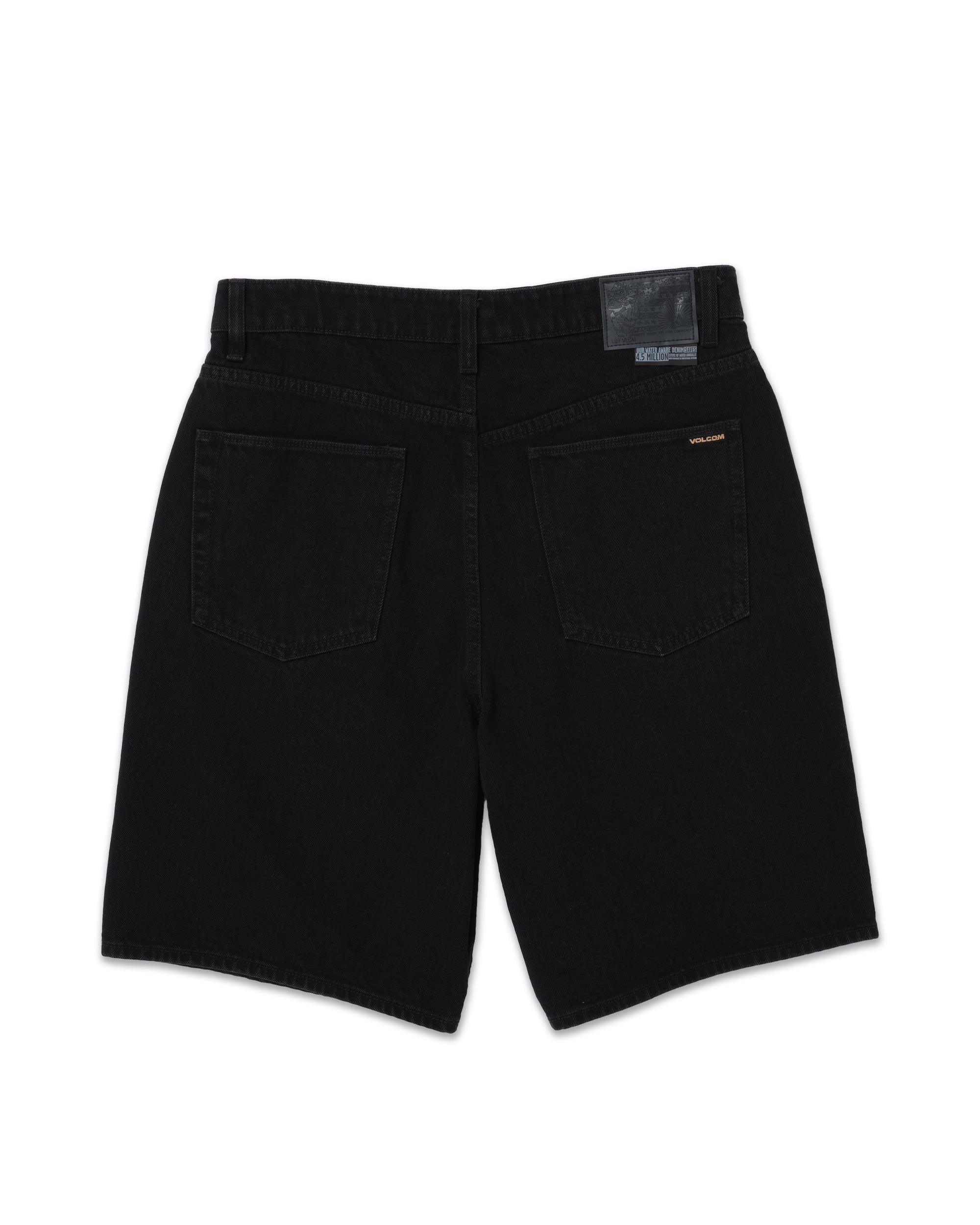 BILLOW DENIM 22 - SHORTS A2012609 _BLK VOLCOM 