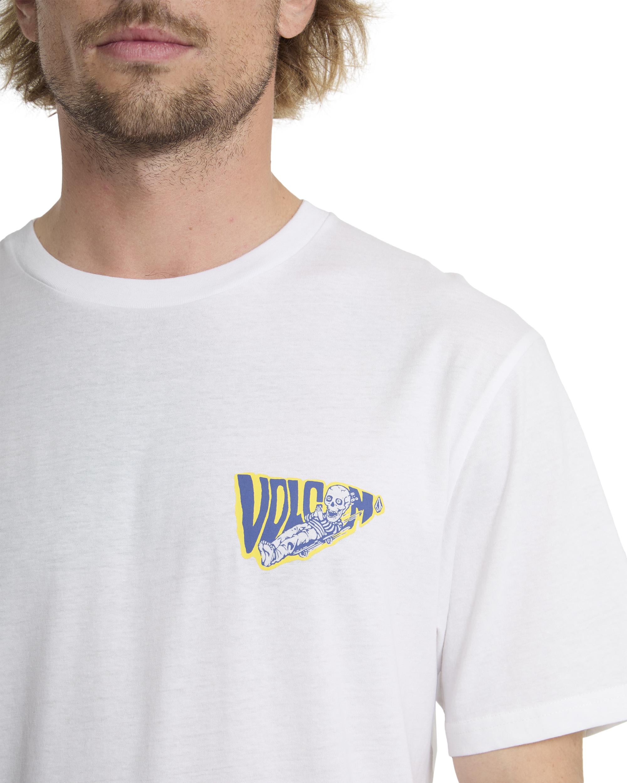 ALIX COFFIN - T-SHIRT A3512662 _WHT VOLCOM 