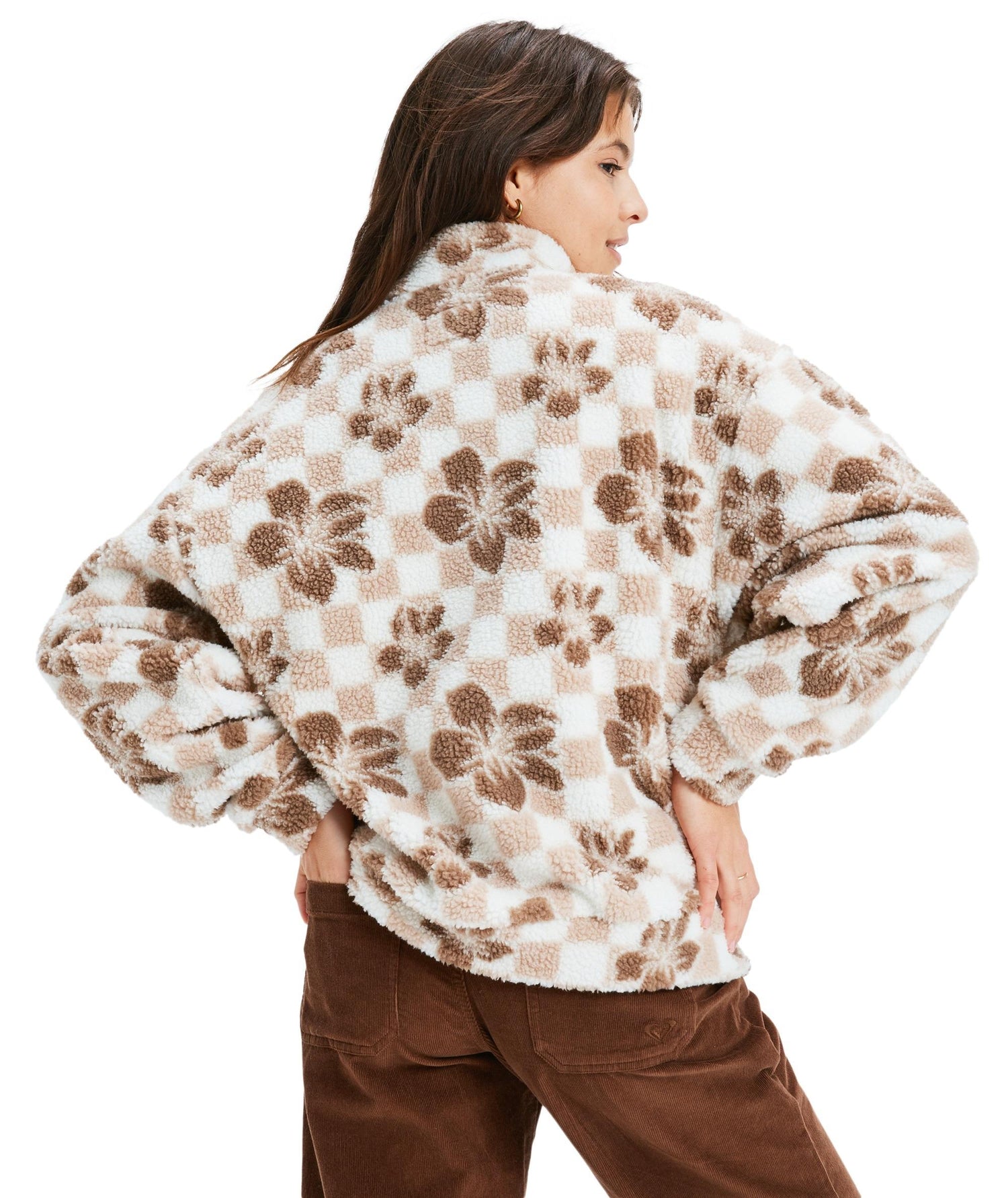 JIVE TALKING BONDED - FLEECE ERJPF03208 -WBS5 ROXY 