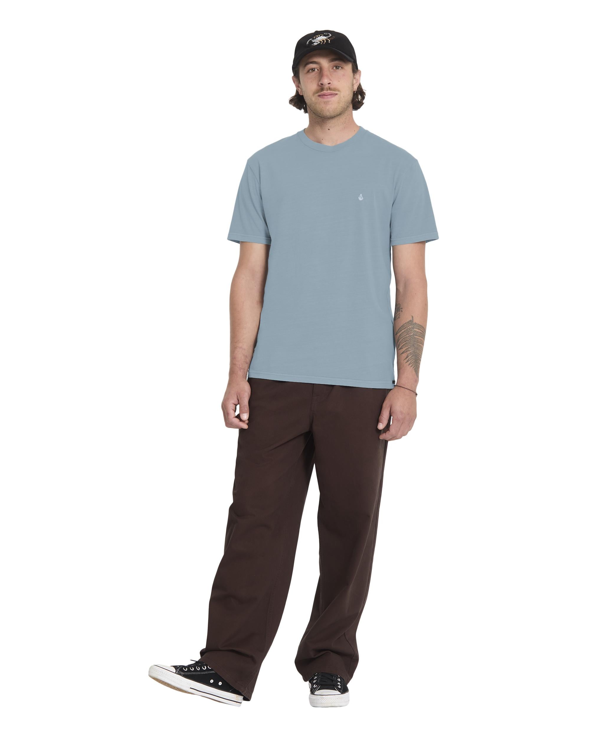 SOLID STONE EMB - T-SHIRT A5212610 _TWD VOLCOM 