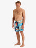 SURFSILK STRAIGHT VOLLEY 16 - VOLLEY EQYJV04107 -CJZ3 QUIKSILVER 