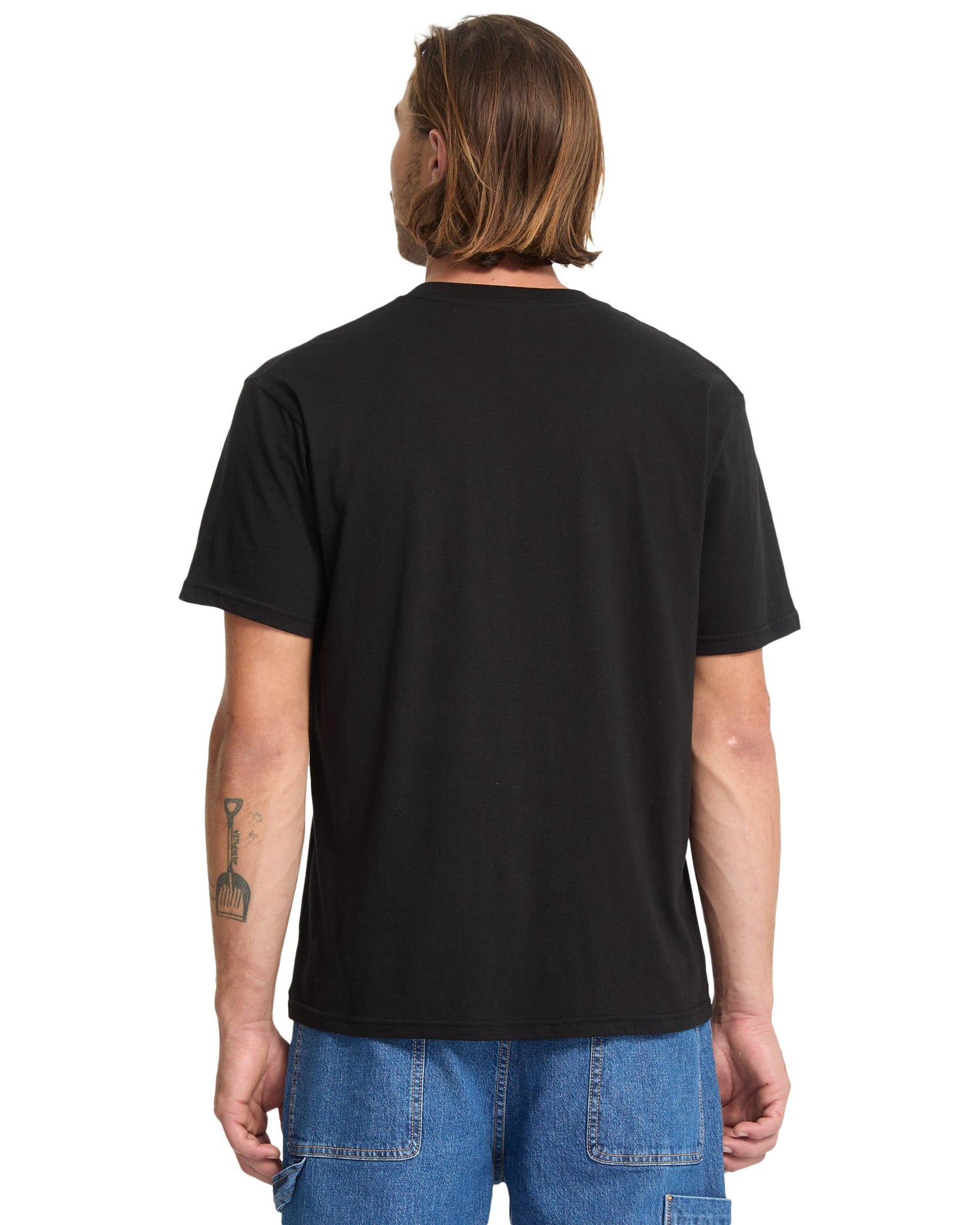 STONE BLANKS - T-SHIRT A3512665 _BLK VOLCOM 
