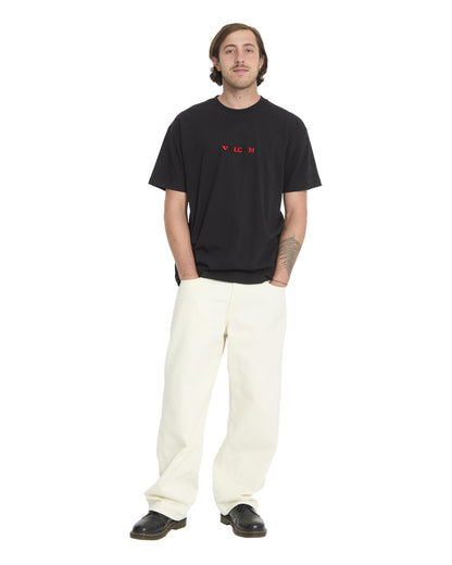 FA SETH CONBOY - T-SHIRT A4312672 _BLK VOLCOM 