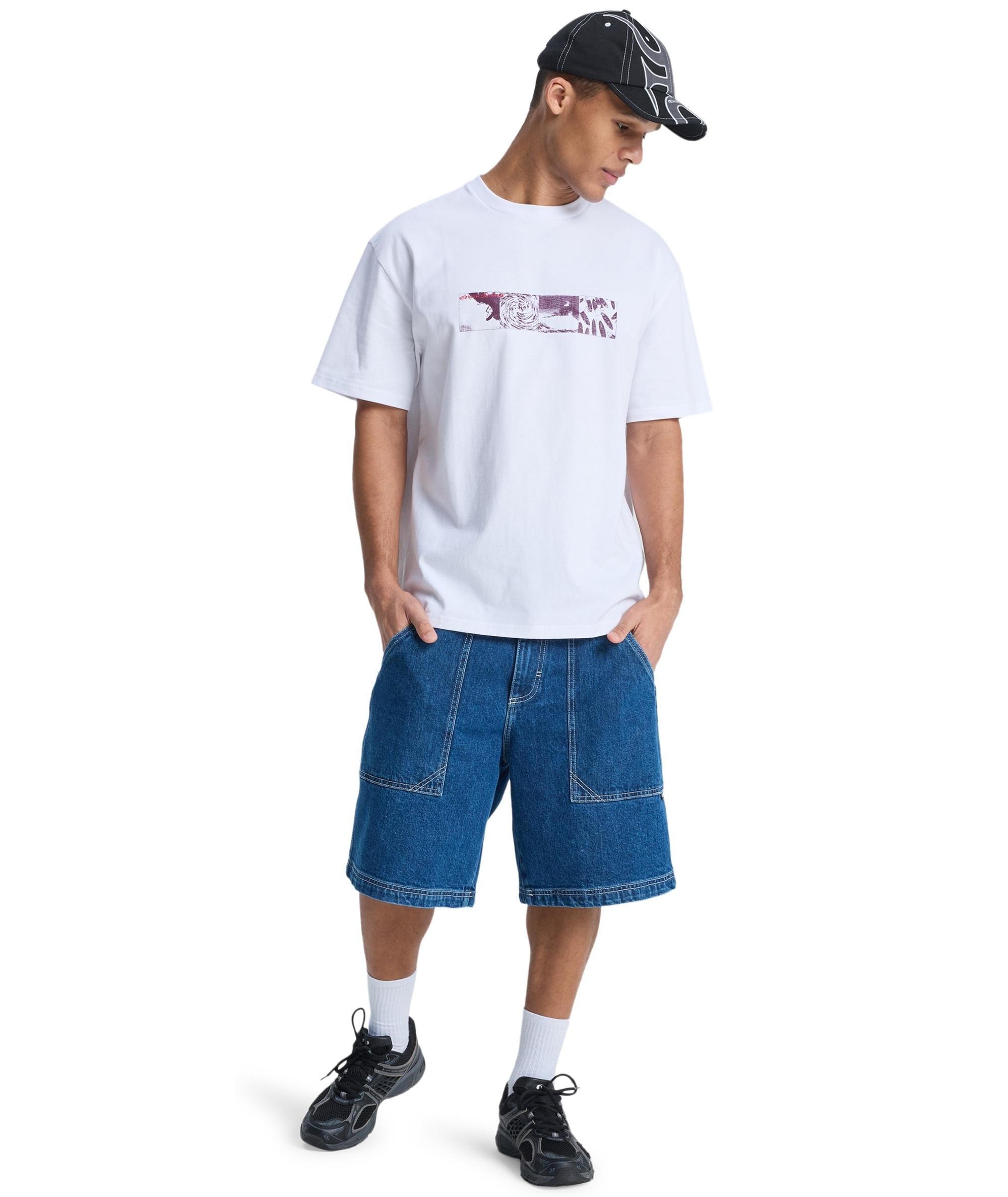 MERCURY DENIM - SHORTS EQYDS03118 -BLCW QUIKSILVER 