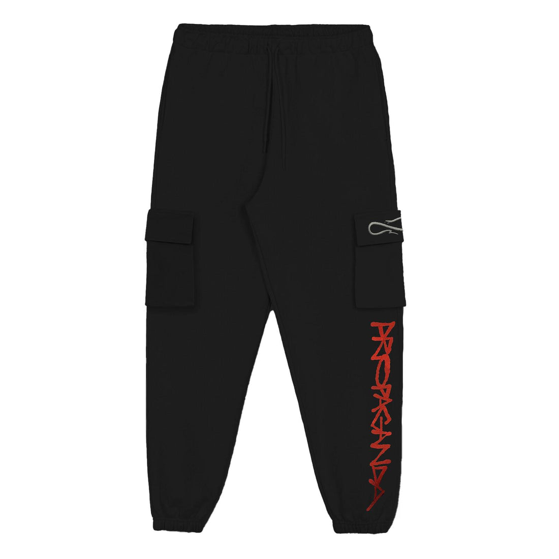 CARGO SWEATSCRIPT EMBROIDERY - PANTALONE 25FWPRBR620 -01 PROPAGANDA 