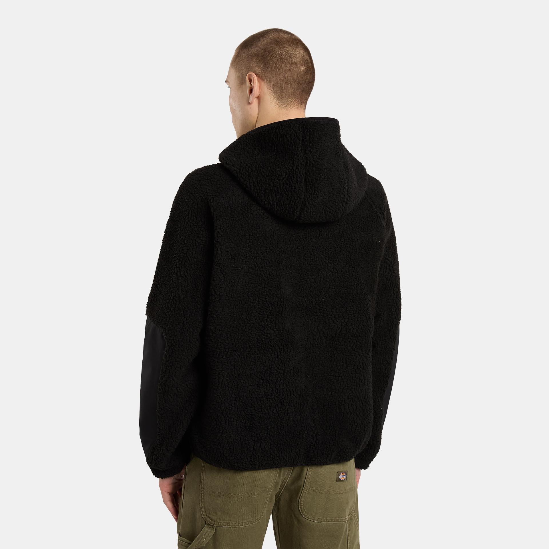 CENTRAL HIGH PILE HOODED - FLEECE DK0A87NV BLK1 DICKIES 