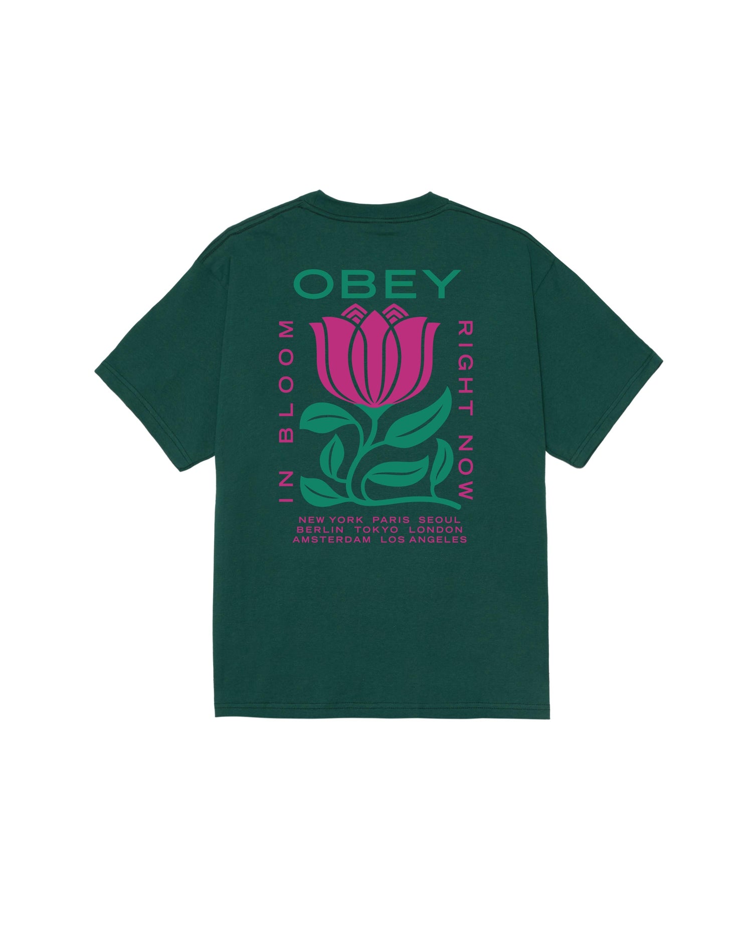 IN BLOOM - T-SHIRT 22MC0001693 -RFR OBEY 