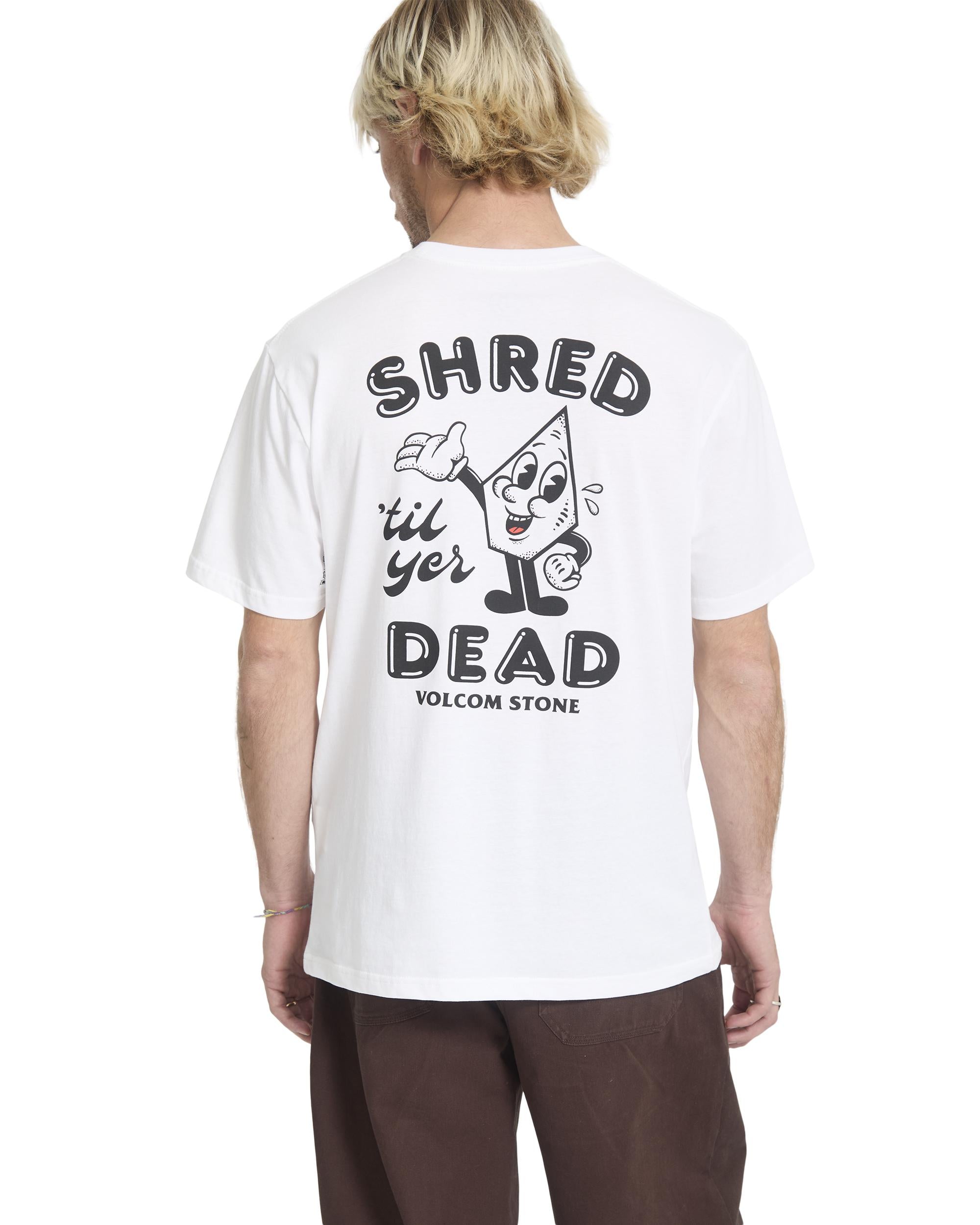 MISTE STONE - T-SHIRT A3512664 _WHT VOLCOM 