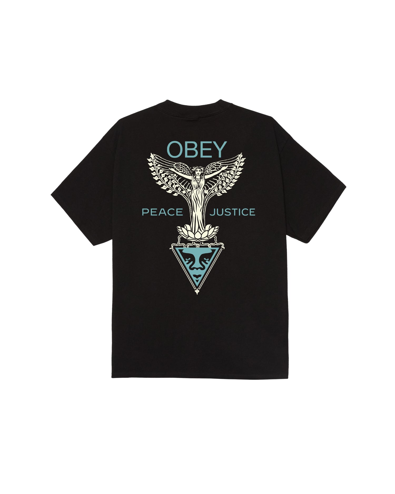 NOUVEAU ANGEL - T-SHIRT 22MC0001692 -BLK OBEY 
