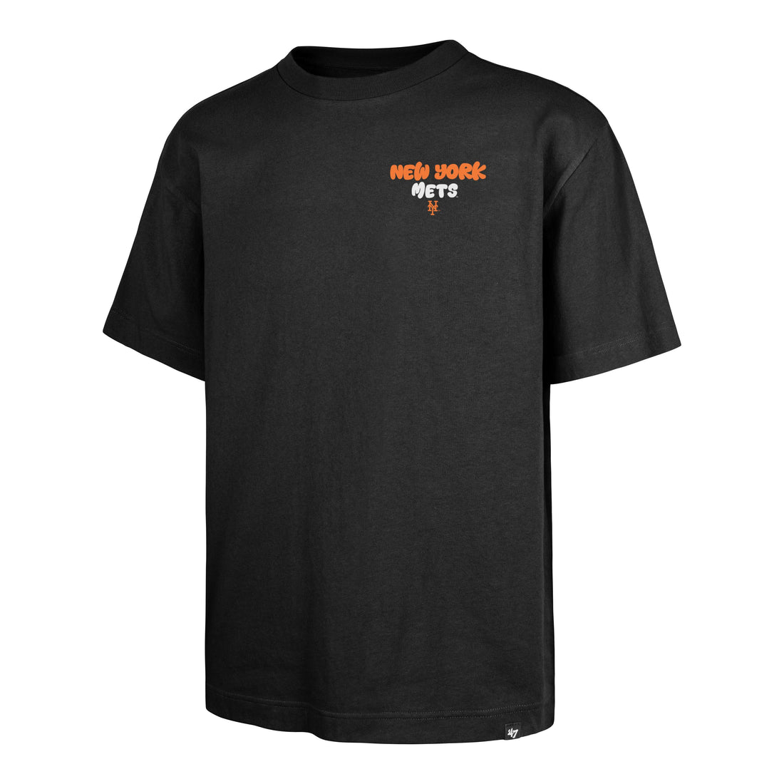 M.C. CARTOON BACKER FOUNDATION NEW YORK METS - T-SHIRT 47-BB016TMLUAP684414 BK 47 BRAND 
