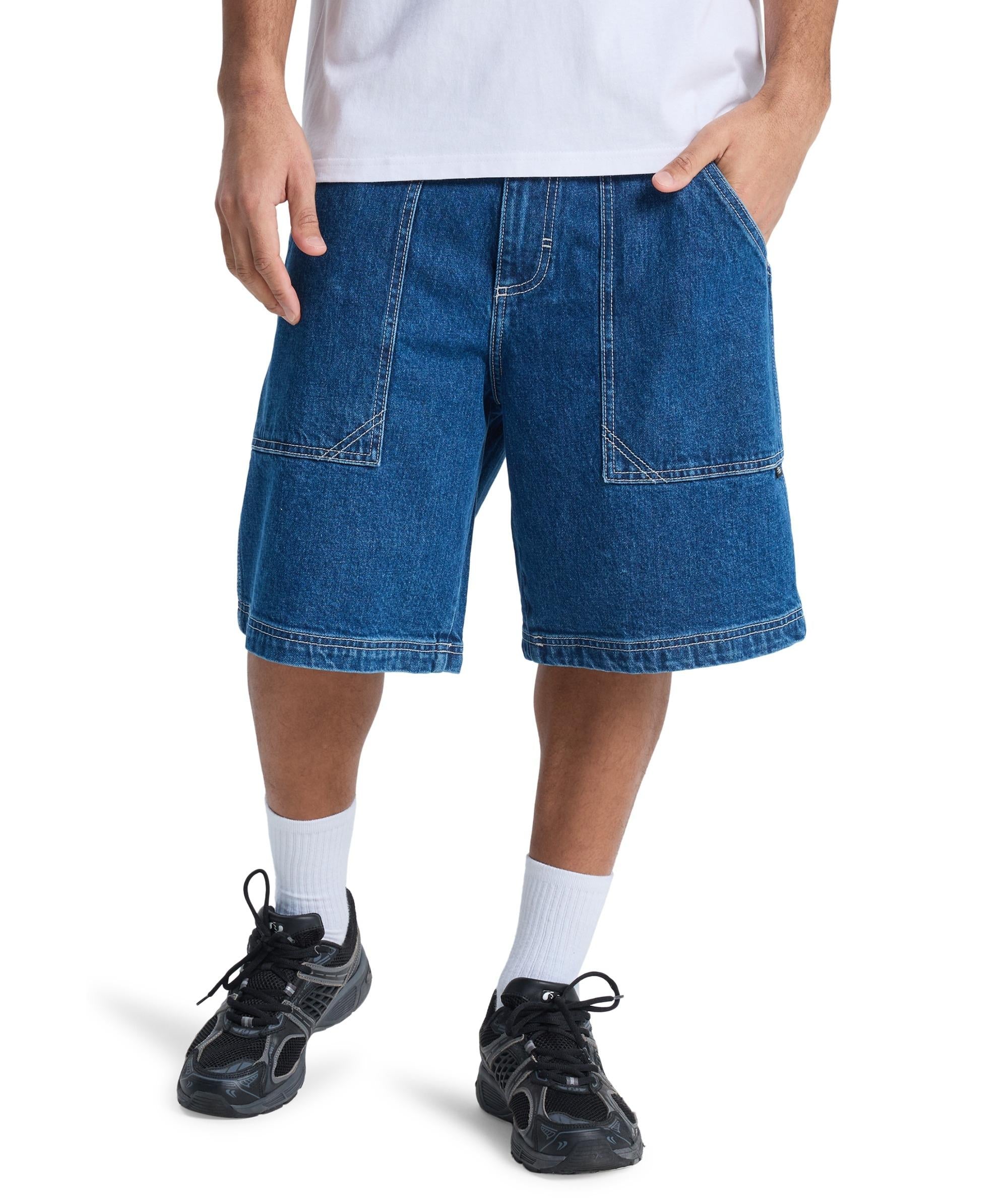 MERCURY DENIM - SHORTS EQYDS03118 -BLCW QUIKSILVER 