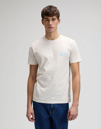 MEDIUM WOBBLY LEE NATURAL - T-SHIRT 112376489 . LEE 