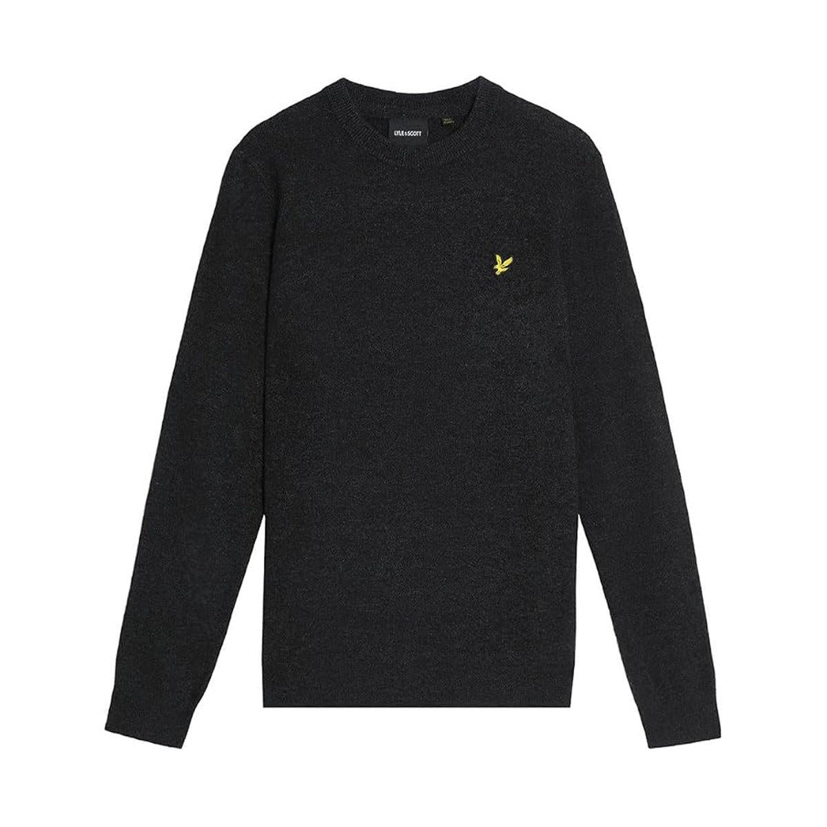LAMBSWOOL BLEND CREW NECK - MAGLIA KN2114VC -W155 LYLE &amp; SCOTT 