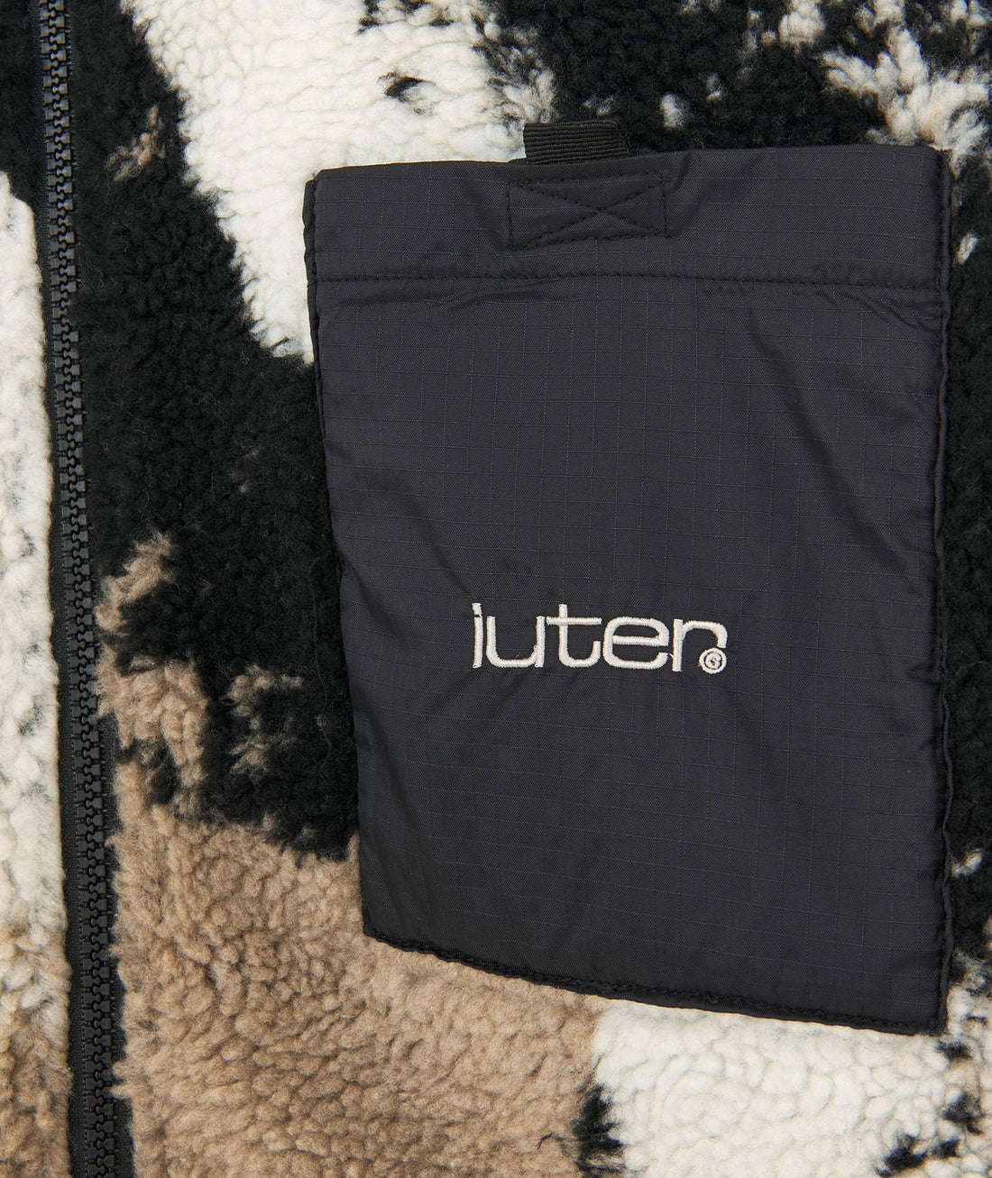 TORNADO FUR ZIP NECK - FELPA 25WISZ32 -GREY IUTER 