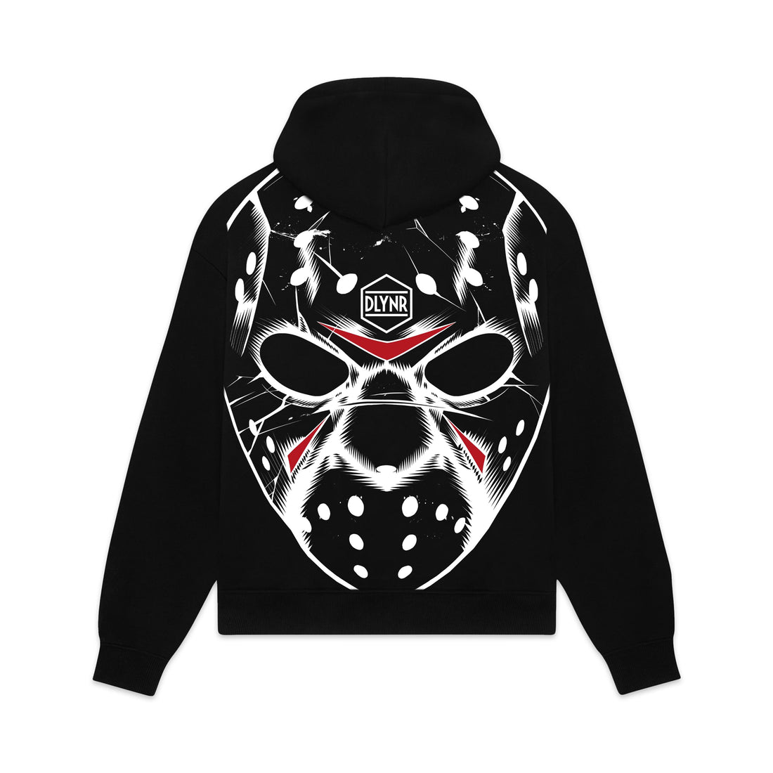 HOCKEY MASK HOODIE - FELPA SW1077-GQ -01 DOLLY NOIRE 