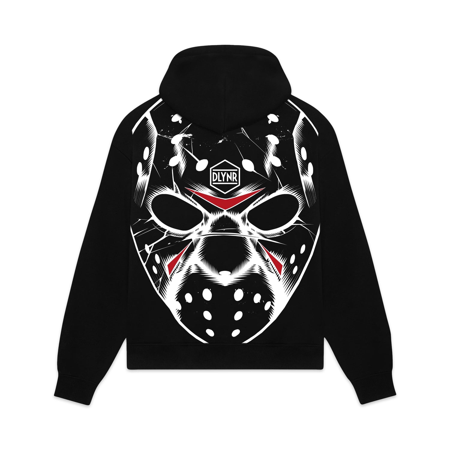 HOCKEY MASK HOODIE - FELPA SW1077-GQ -01 DOLLY NOIRE 