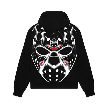 HOCKEY MASK HOODIE - FELPA SW1077-GQ -01 DOLLY NOIRE 