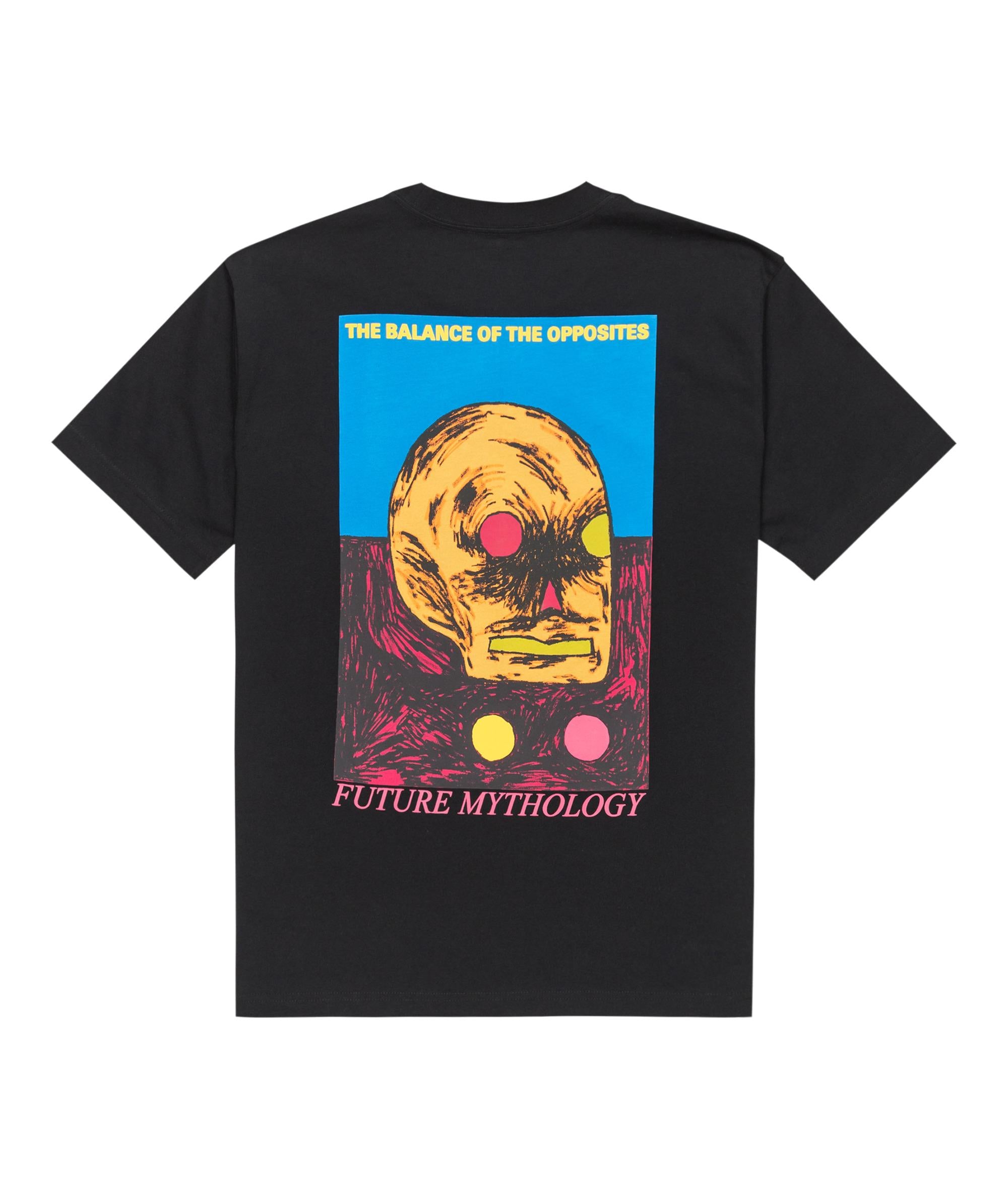 SUPERBLAST - T-SHIRT EVYZT00250 -BLK RVCA 