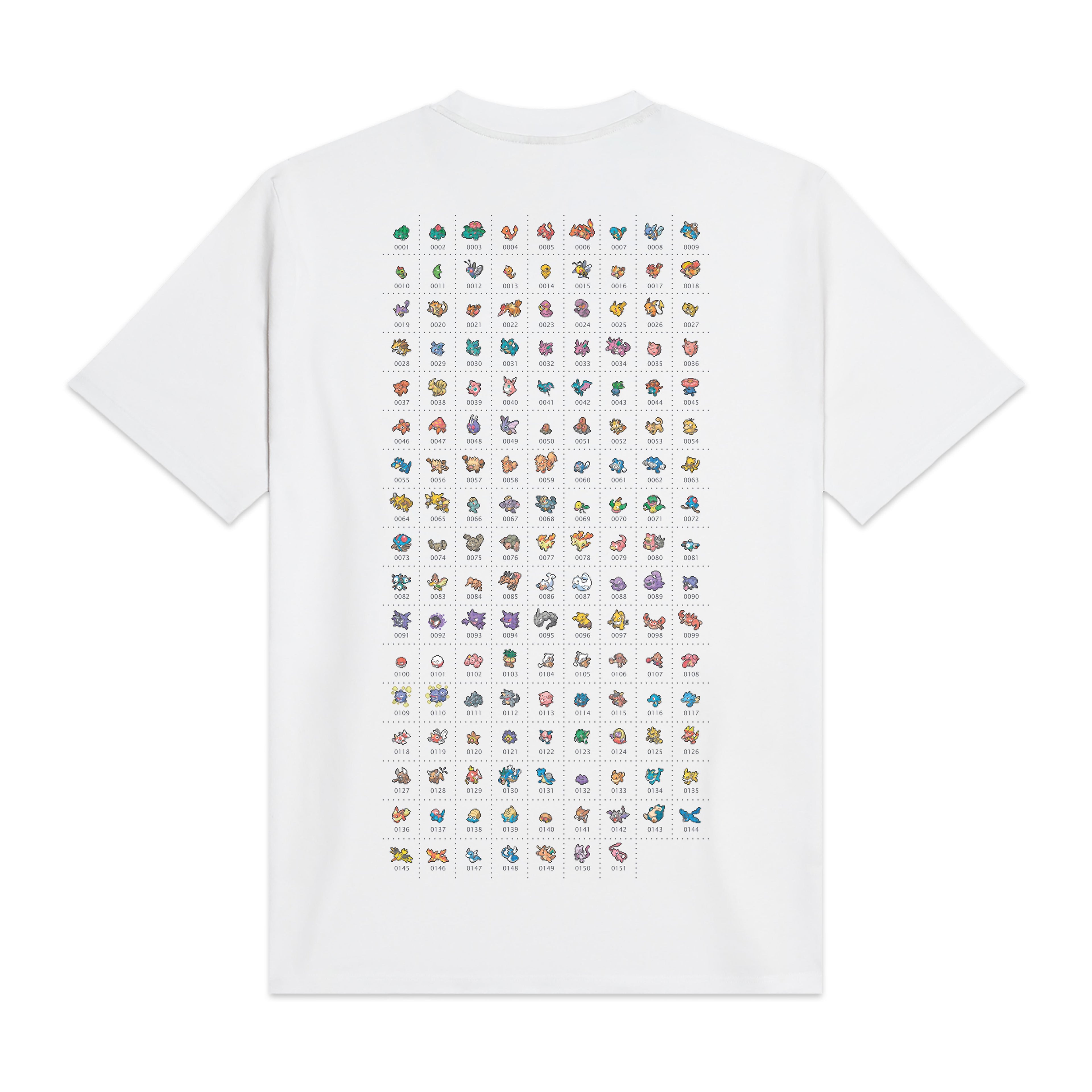 POKÉDEX TEE - T-SHIRT TS1159-TT -02 DOLLY NOIRE 