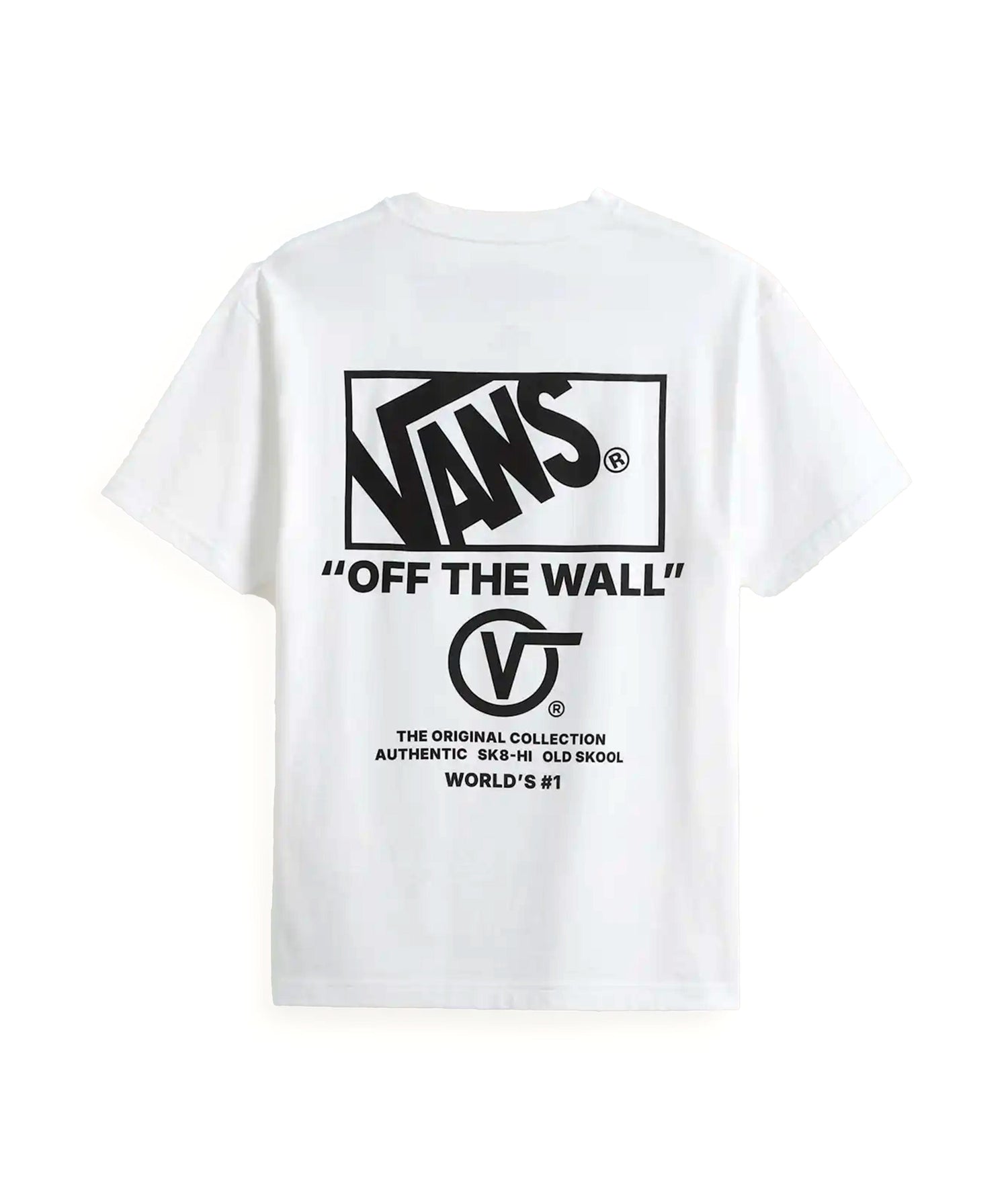 STACKED HI - T-SHIRT VN000PEW WHT1 VANS 