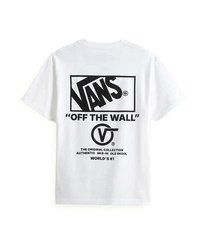 STACKED HI - T-SHIRT VN000PEW WHT1 VANS 