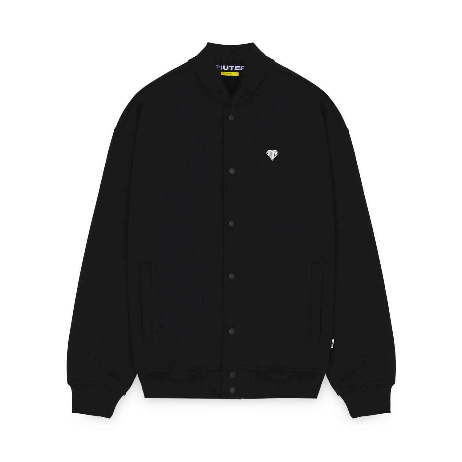 HEART LOGO VARSITY - MAGLIA 25WISR01 -BLACK IUTER 