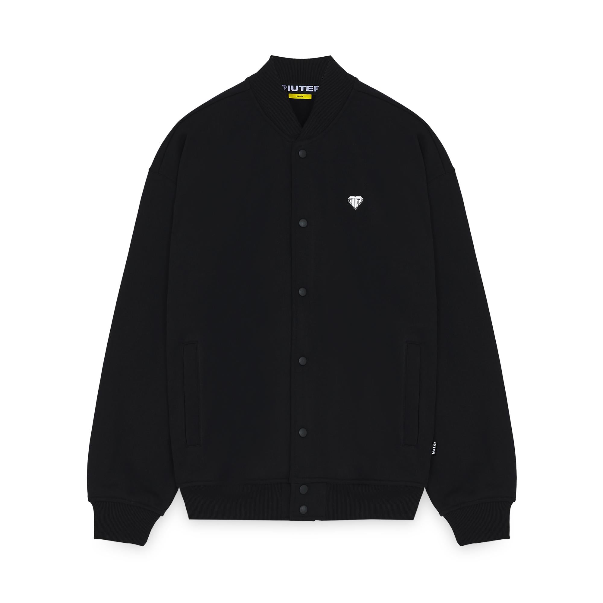 HEART LOGO VARSITY - MAGLIA 25WISR01 -BLACK IUTER 