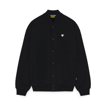 HEART LOGO VARSITY - MAGLIA 25WISR01 -BLACK IUTER 