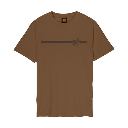 TONAL OPUS DOT STRIPE - T-SHIRT SCA-TEE-13017  SANTA CRUZ 