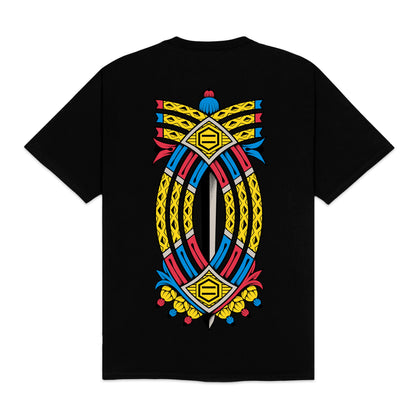 SETTE DI SPADE - TRIESTINE TEE - T-SHIRT TS1212-TT -01 DOLLY NOIRE 