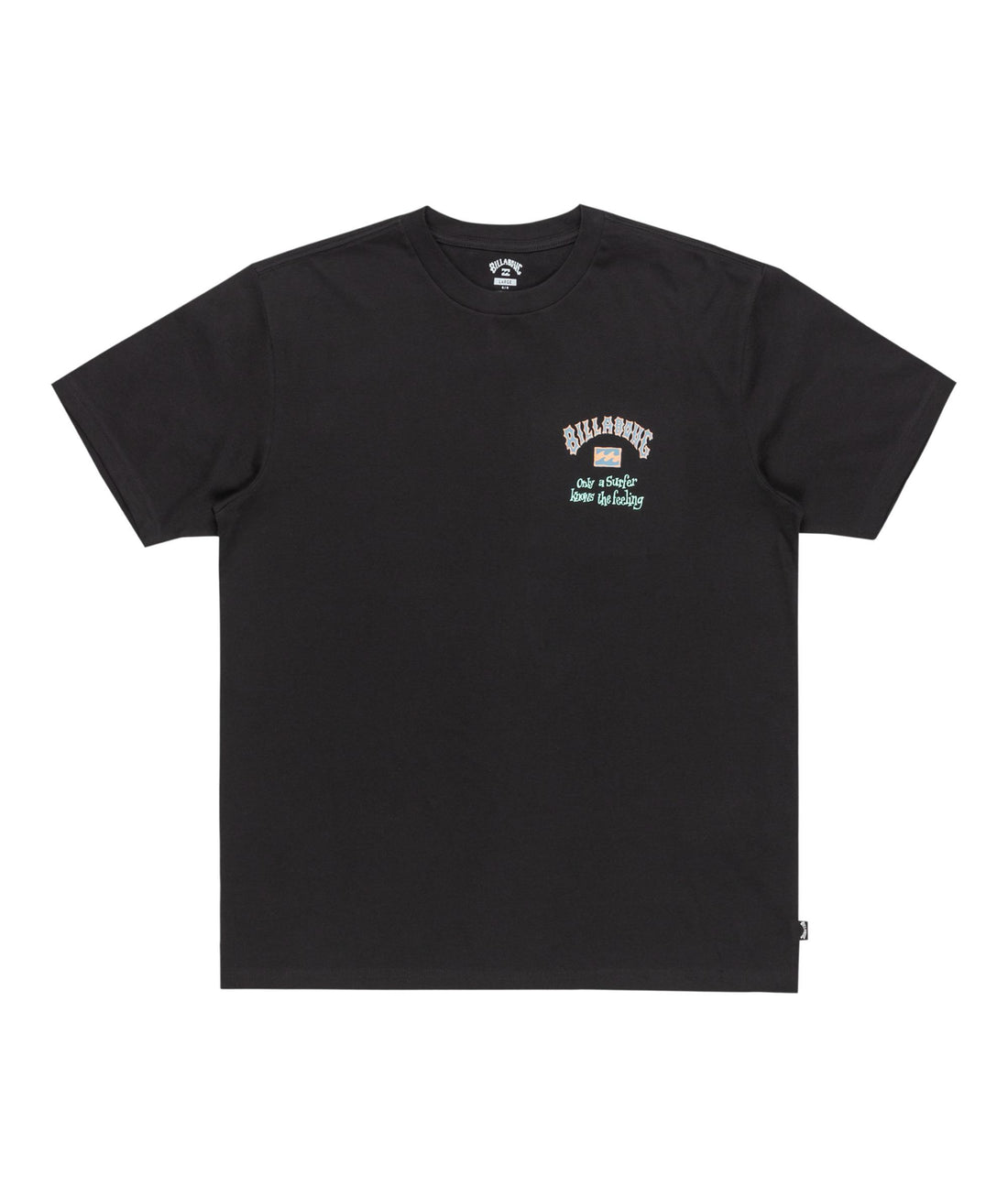 KNOW THE FEELIN - T-SHIRT EBYZT00290 -BLK BILLABONG 