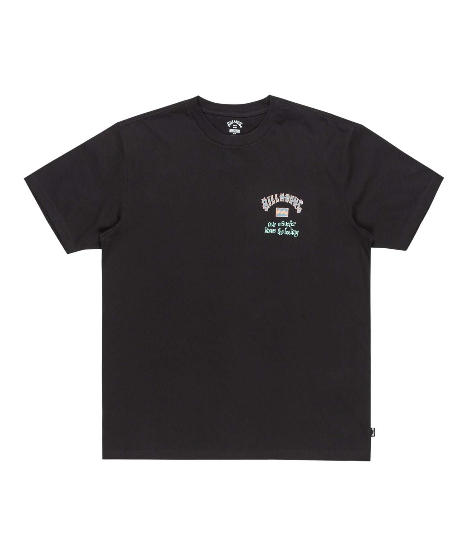 KNOW THE FEELIN - T-SHIRT EBYZT00290 -BLK BILLABONG 