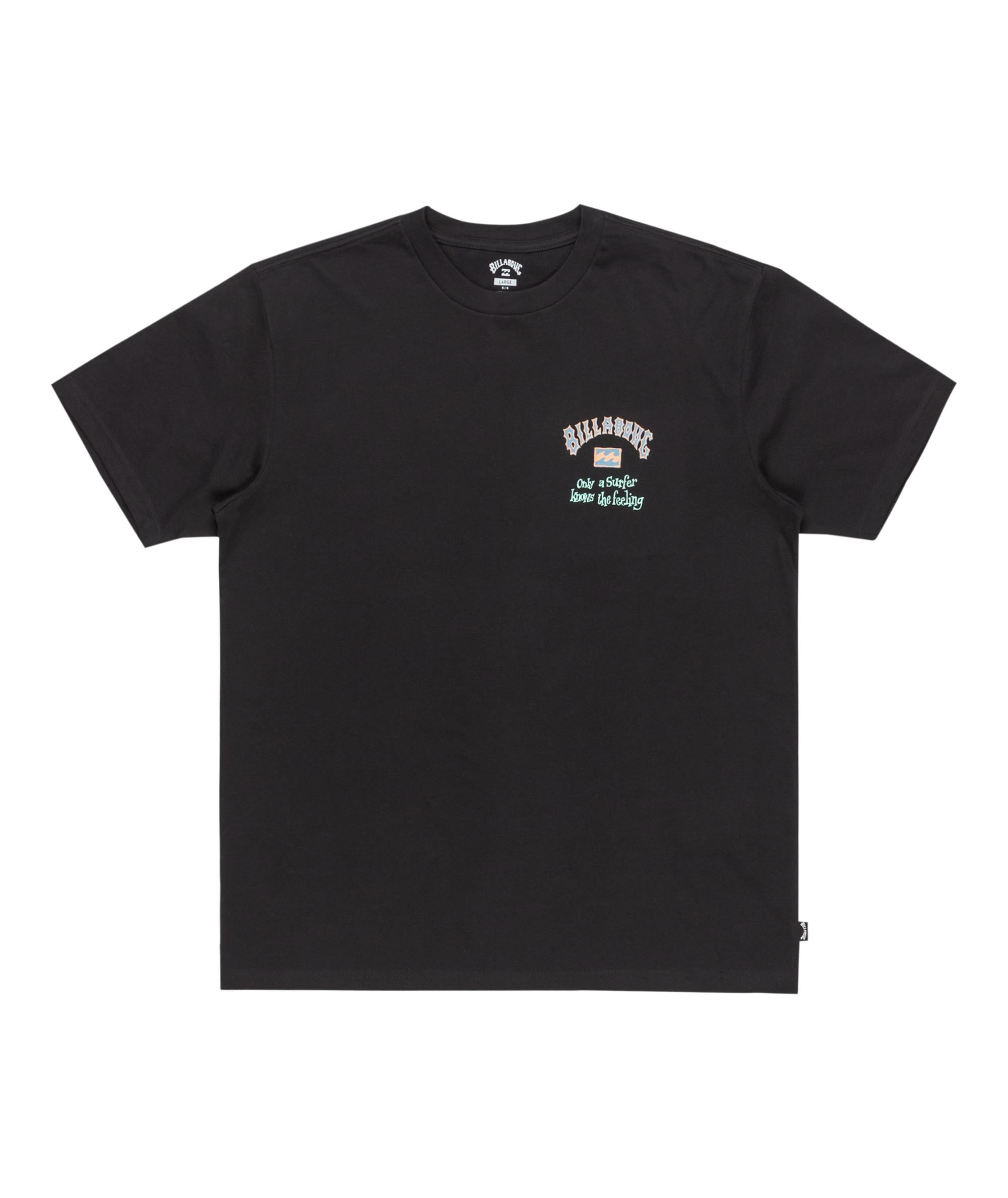 KNOW THE FEELIN - T-SHIRT EBYZT00290 -BLK BILLABONG 